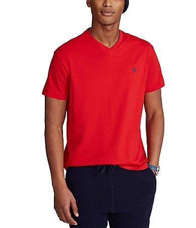 Polo Ralph Lauren Classic Fit Short Sleeve V-Neck T Product Image