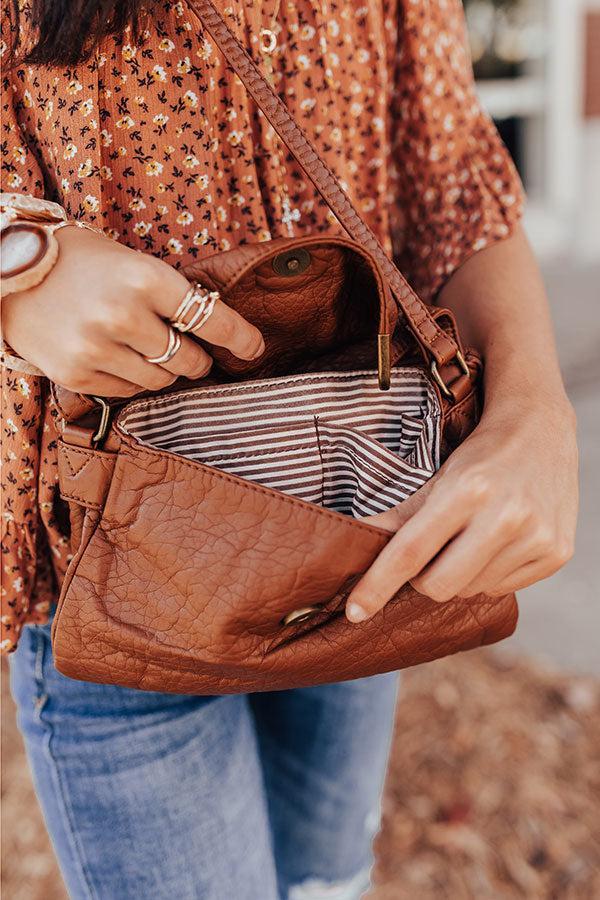 Back To Basics Crossbody In Brown Product Image