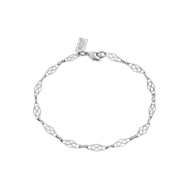 1928 Silver Tone Fancy Link Chain Bracelet, Womens, Gray Product Image