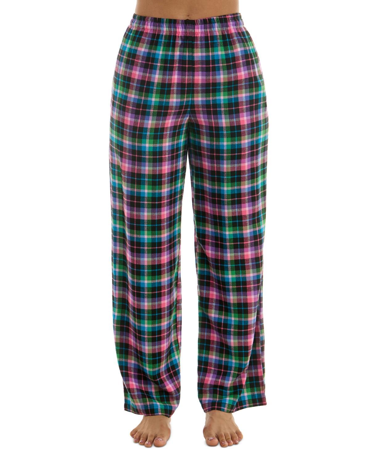 Roudelain Womens Printed Flannel Pajama Pants product image