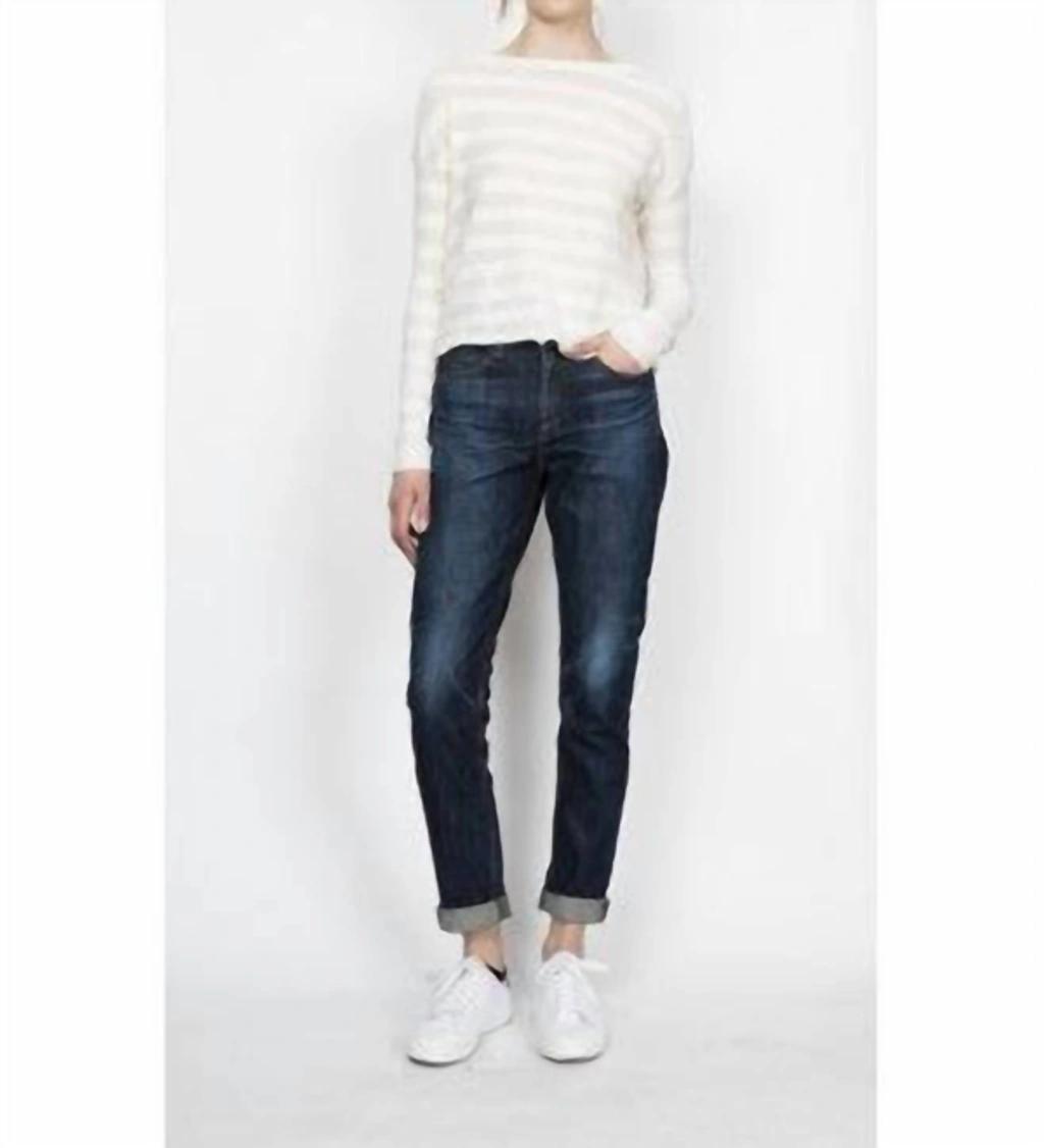 Dre Siesta Low-rise Slim Boyfriend Jean In Blue product image