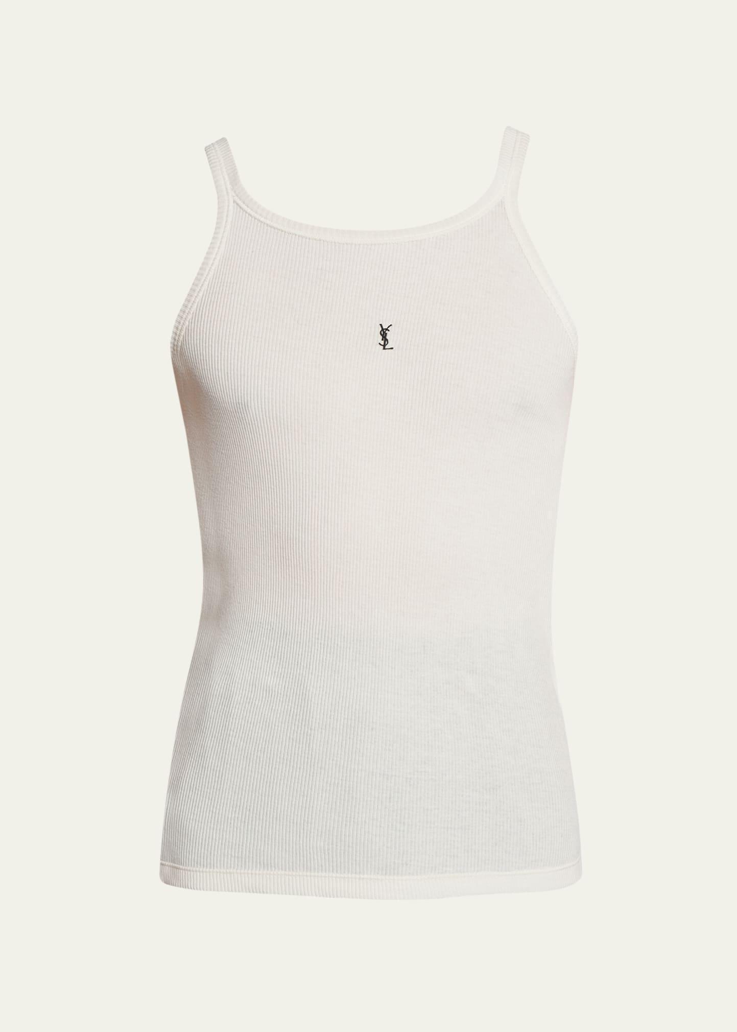 Mens Jersey Fine Rib Tank Top Product Image