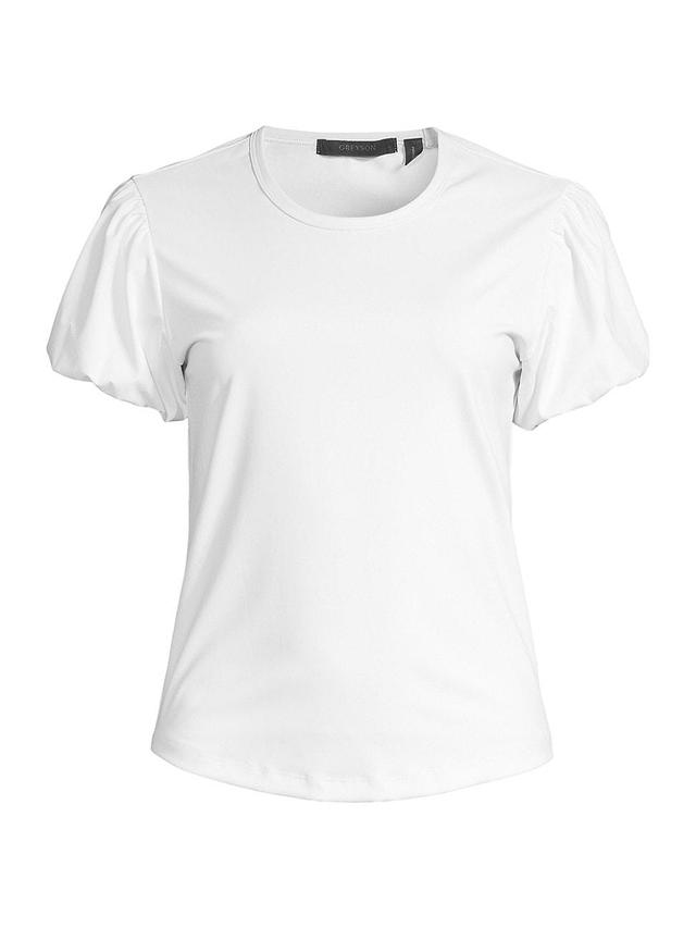 Womens Haelyn Puff-Sleeve T-Shirt Product Image