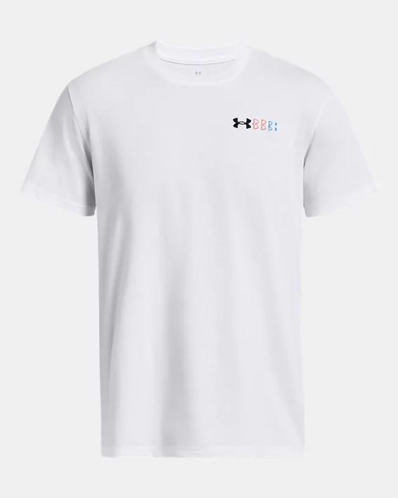 Men's UA Heavyweight Left Chest Logo Repeat Short Sleeve Product Image