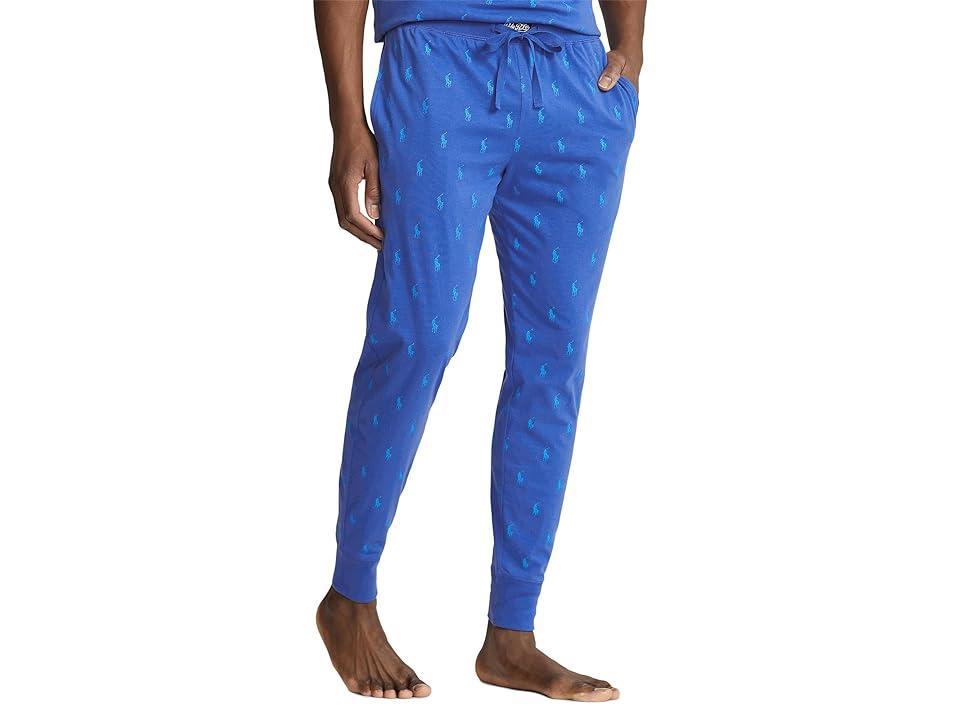 Polo Ralph Lauren Mens Printed Jogger Pajama Pants - New Iris Product Image