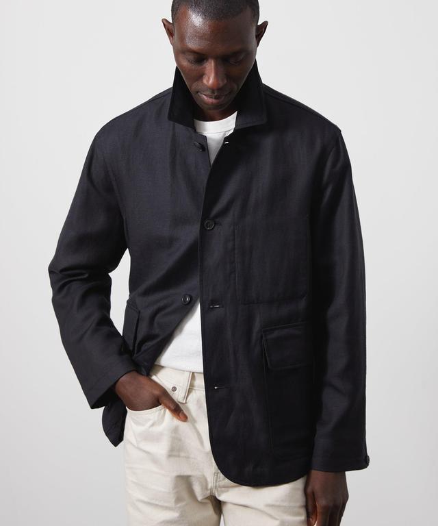 Wool Linen Walking Jacket Product Image