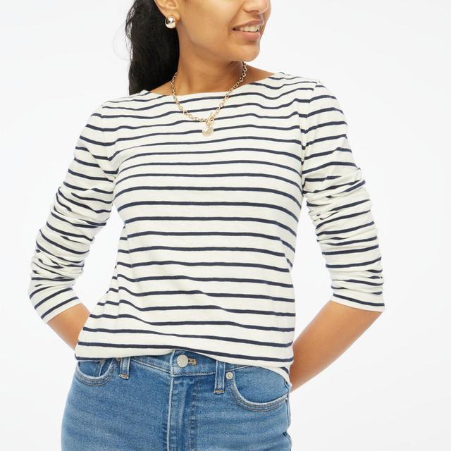 Long-sleeve striped artist tee Product Image