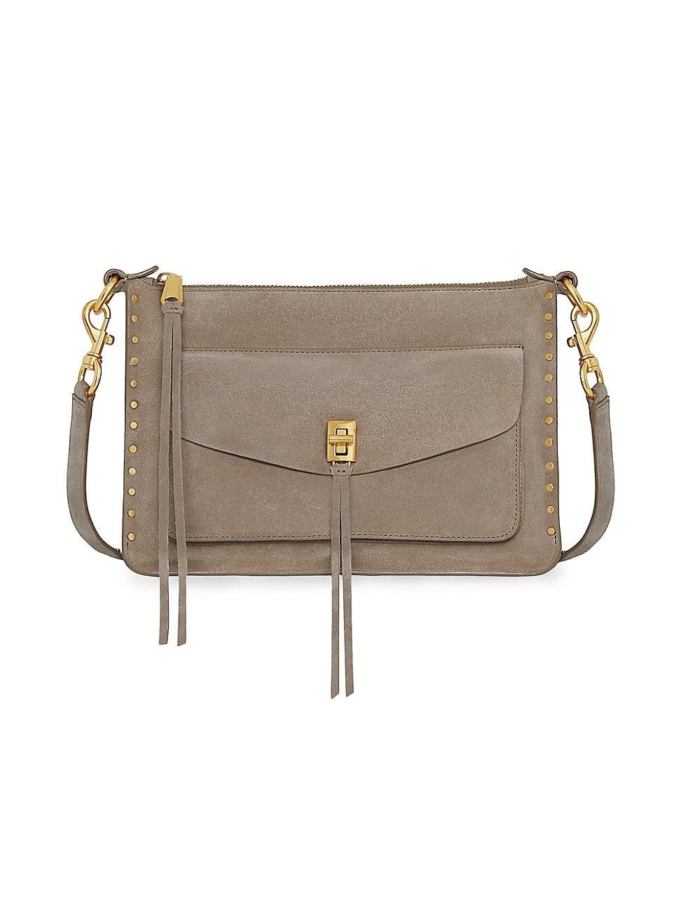 Womens Darren Signature Leather Shoulder Bag Product Image