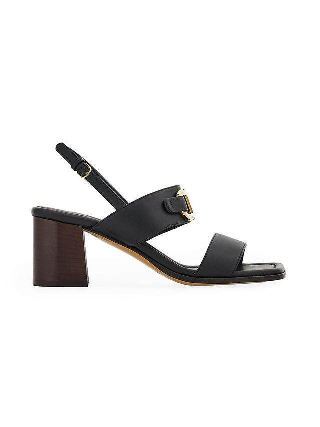 FERRAGAMO Lou Gancio Slingback Sandal Product Image