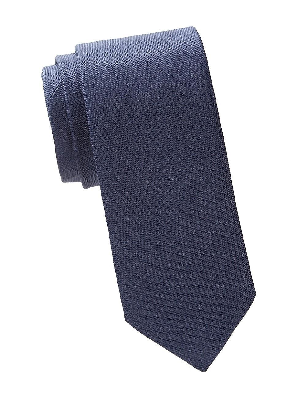 Eton Solid Silk Tie Product Image