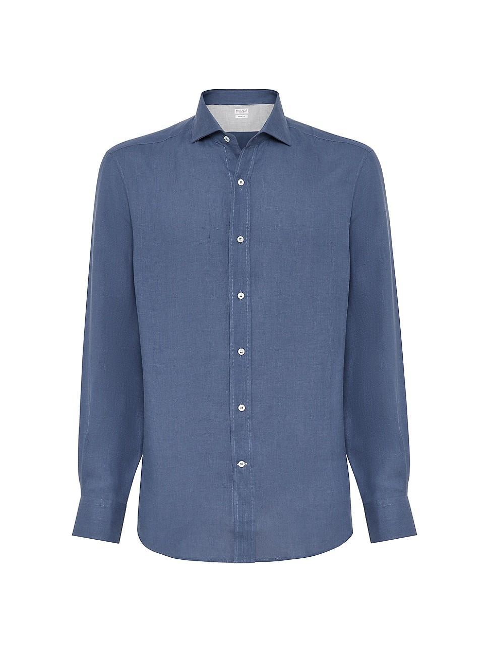 Mens Easy Fit Woven Sport Shirt Product Image