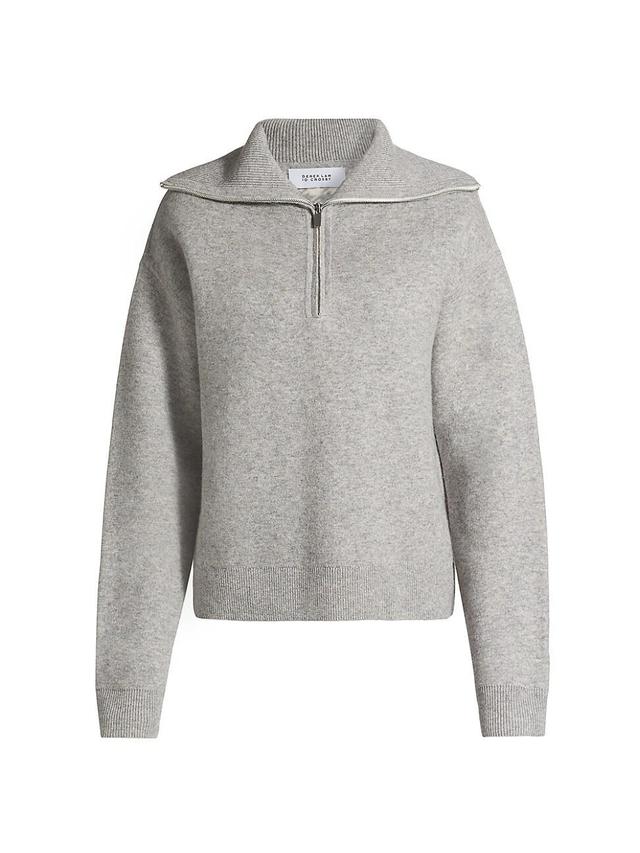 Womens Samuel Reversible Quarter-Zip Pullover Sweater Product Image