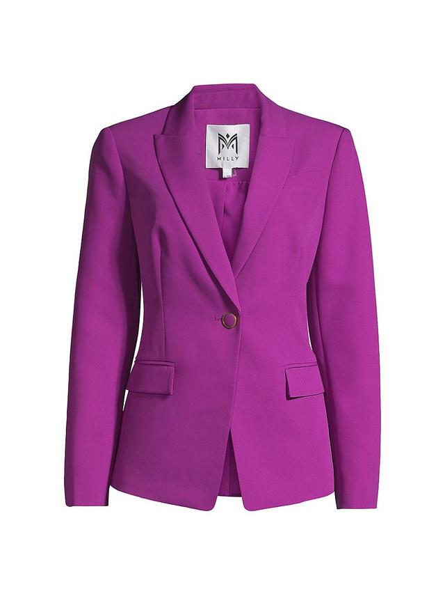 Milly Cady Avery One-Button Blazer Product Image