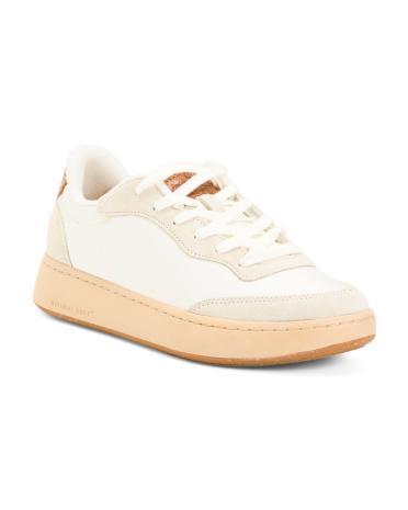 Leather May Sneakers for Women | Leather/Man-Made Sole Product Image