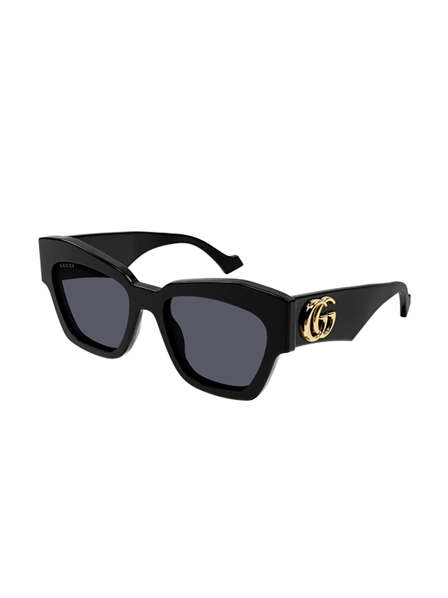 Gg1422s Sunglasses In 001 Black Black Grey Product Image