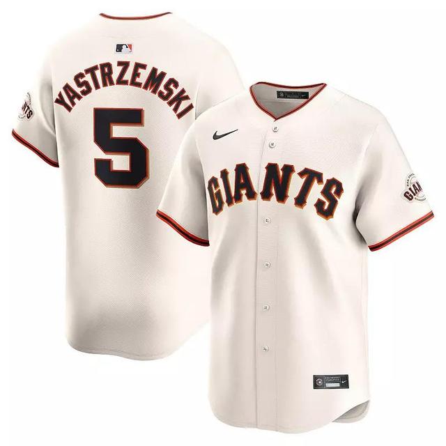 Mens Nike Mike Yastrzemski Cream San Francisco Giants Home Limited Player Jersey Product Image