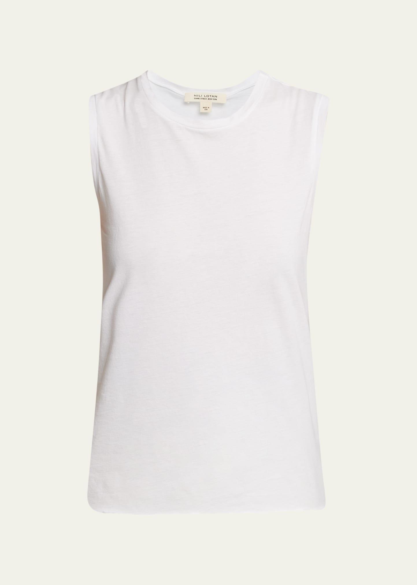 Nili Lotan Cotton Muscle Tee Product Image