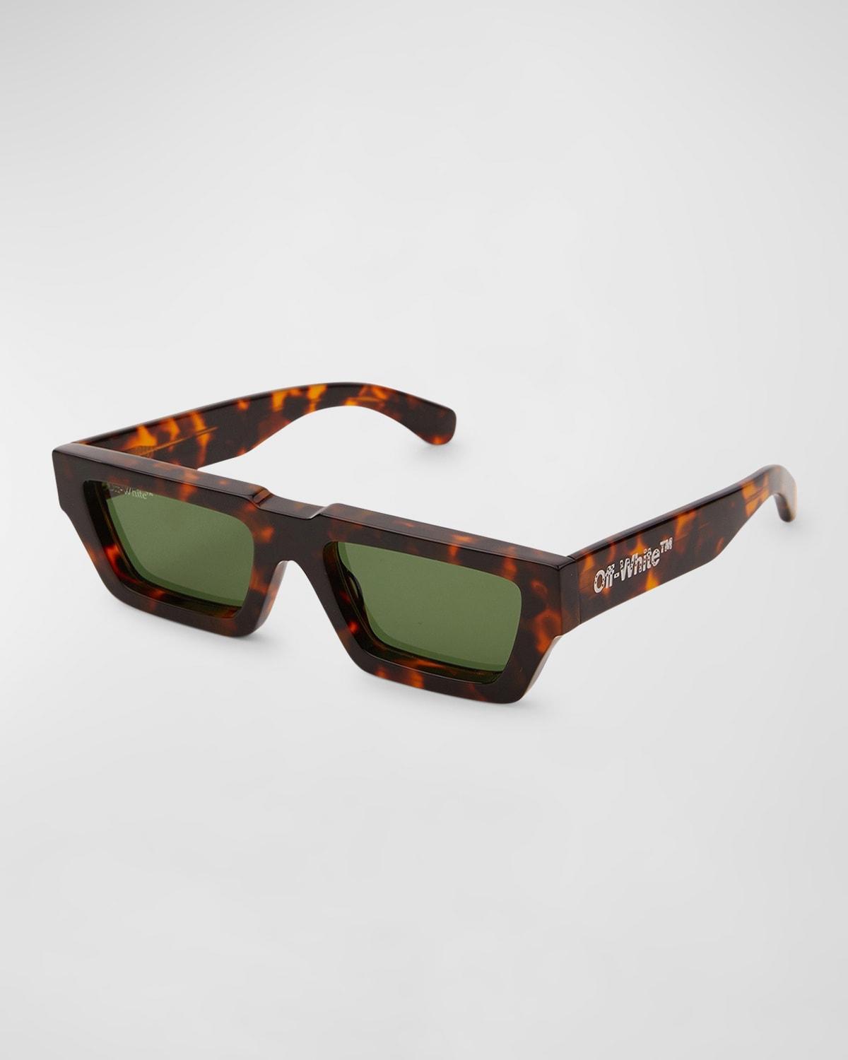 Mens Manchester Acetate Rectangle Sunglasses Product Image