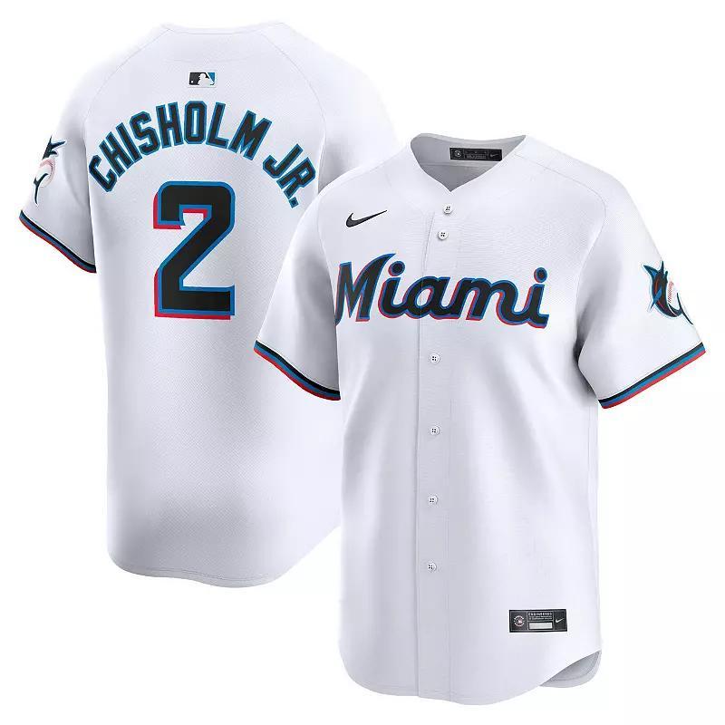 Mens Nike Sandy Alcantara Miami Marlins Home Limited Player Jersey Product Image