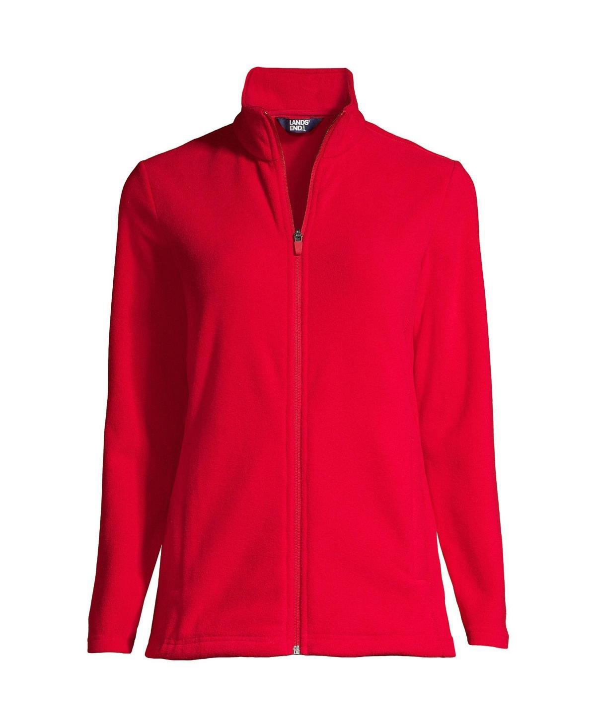 Petite Lands End Full Zip Fleece Jacket, Womens Product Image