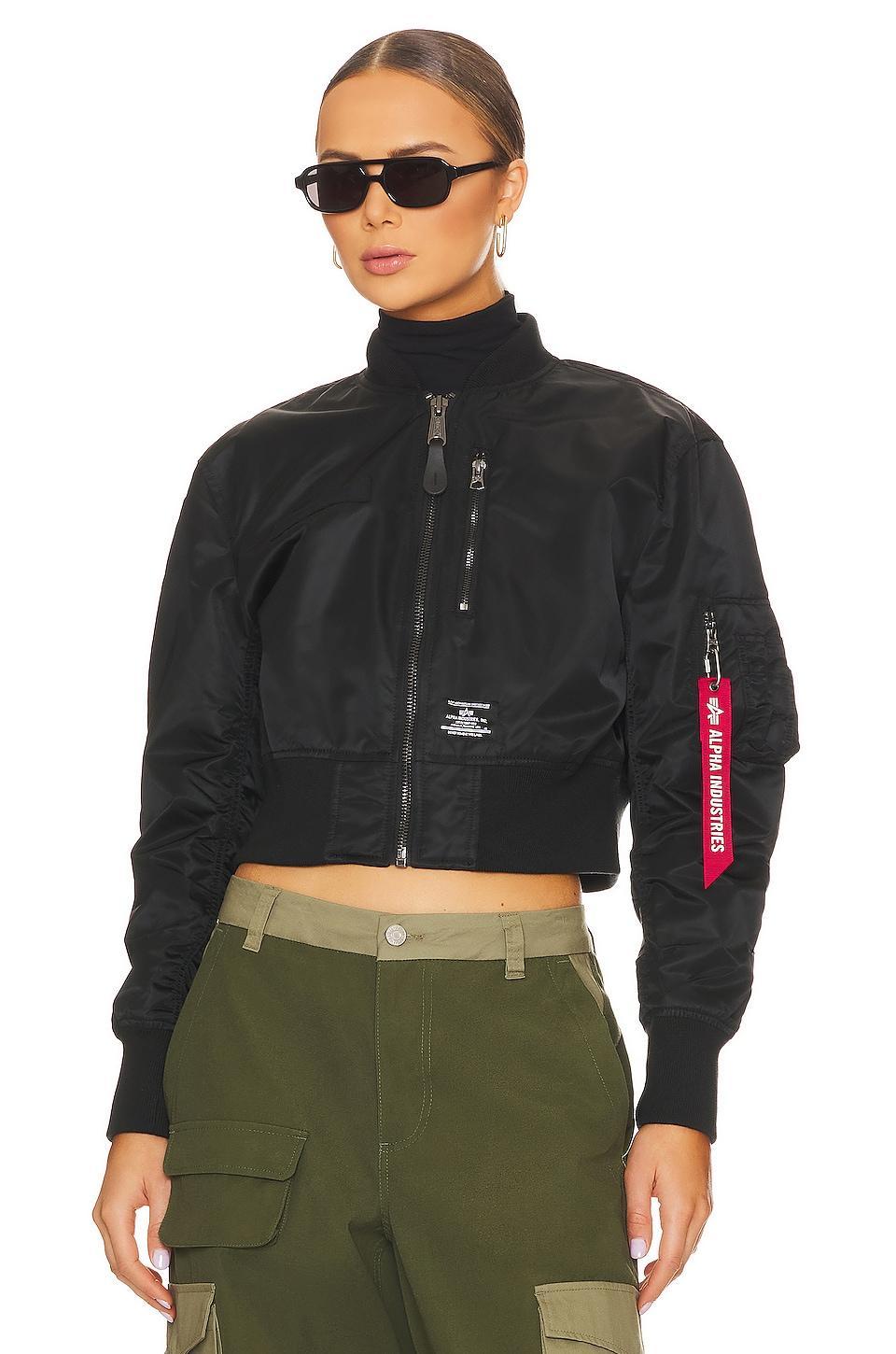 L-2B Cropped Flight Jacket ALPHA INDUSTRIES Product Image