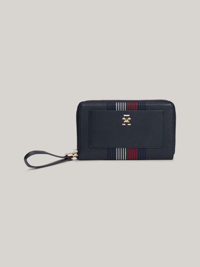 Tommy Hilfiger Women's TH Stripe Zip Travel Wallet Product Image