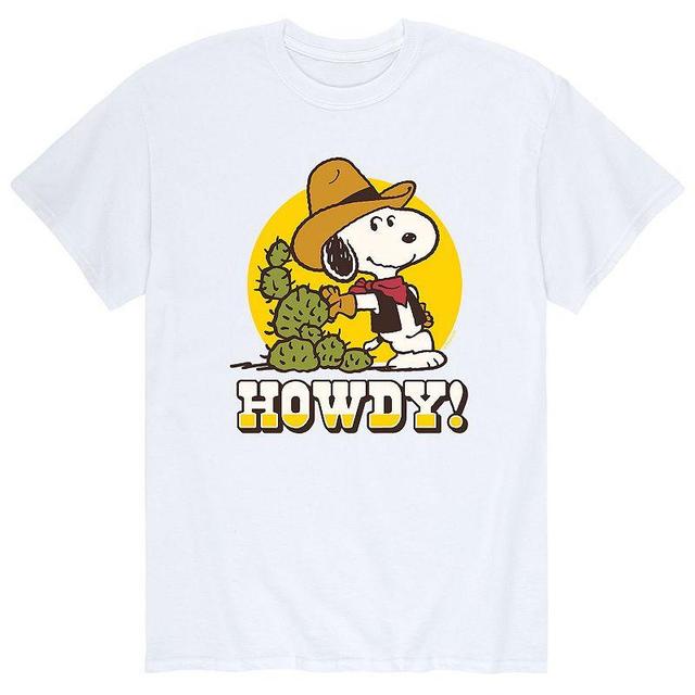 Mens Peanuts Howdy Tee Product Image