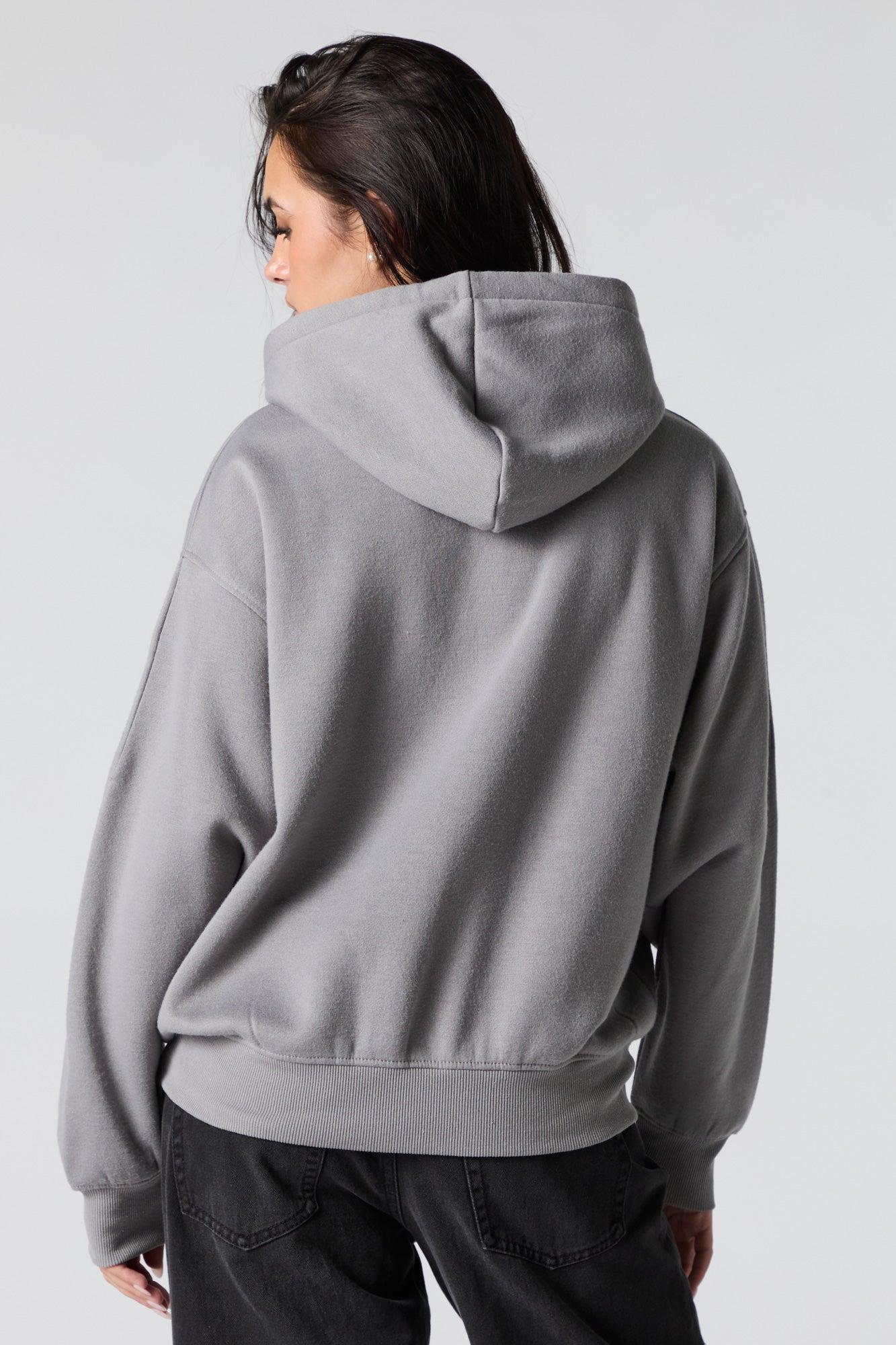 Graphic Fleece Hoodie Female Product Image