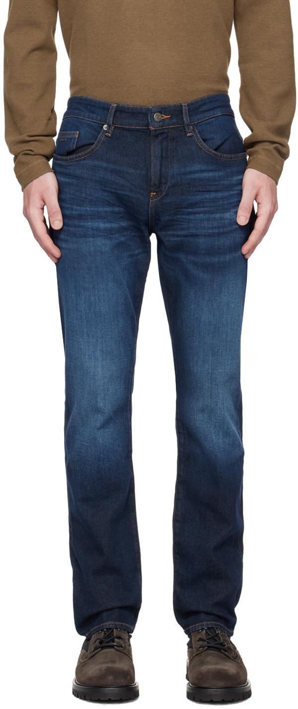 Navy Slim-fit Jeans In Navy 413 Product Image