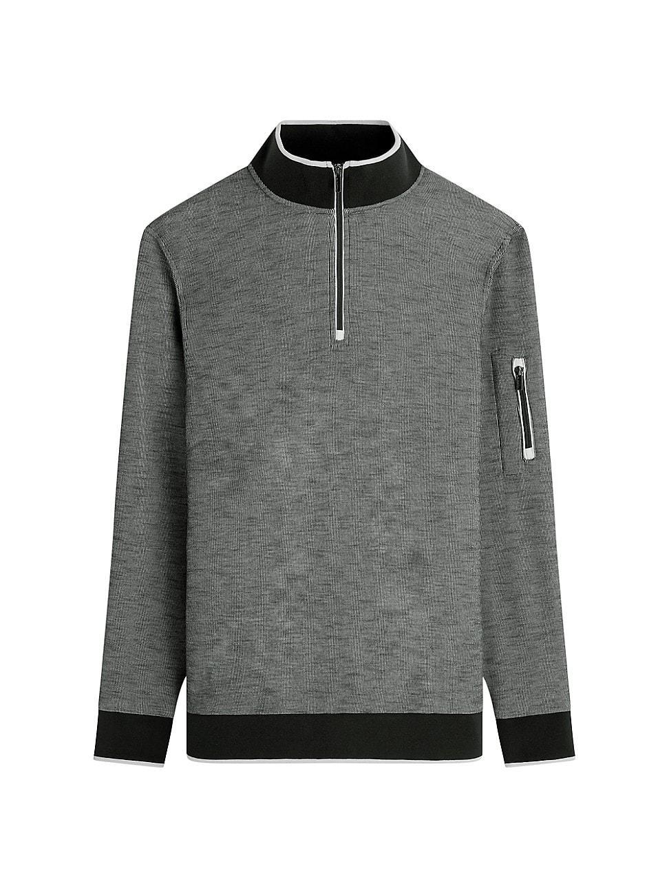 Bugatchi Quarter Zip Pullover Product Image