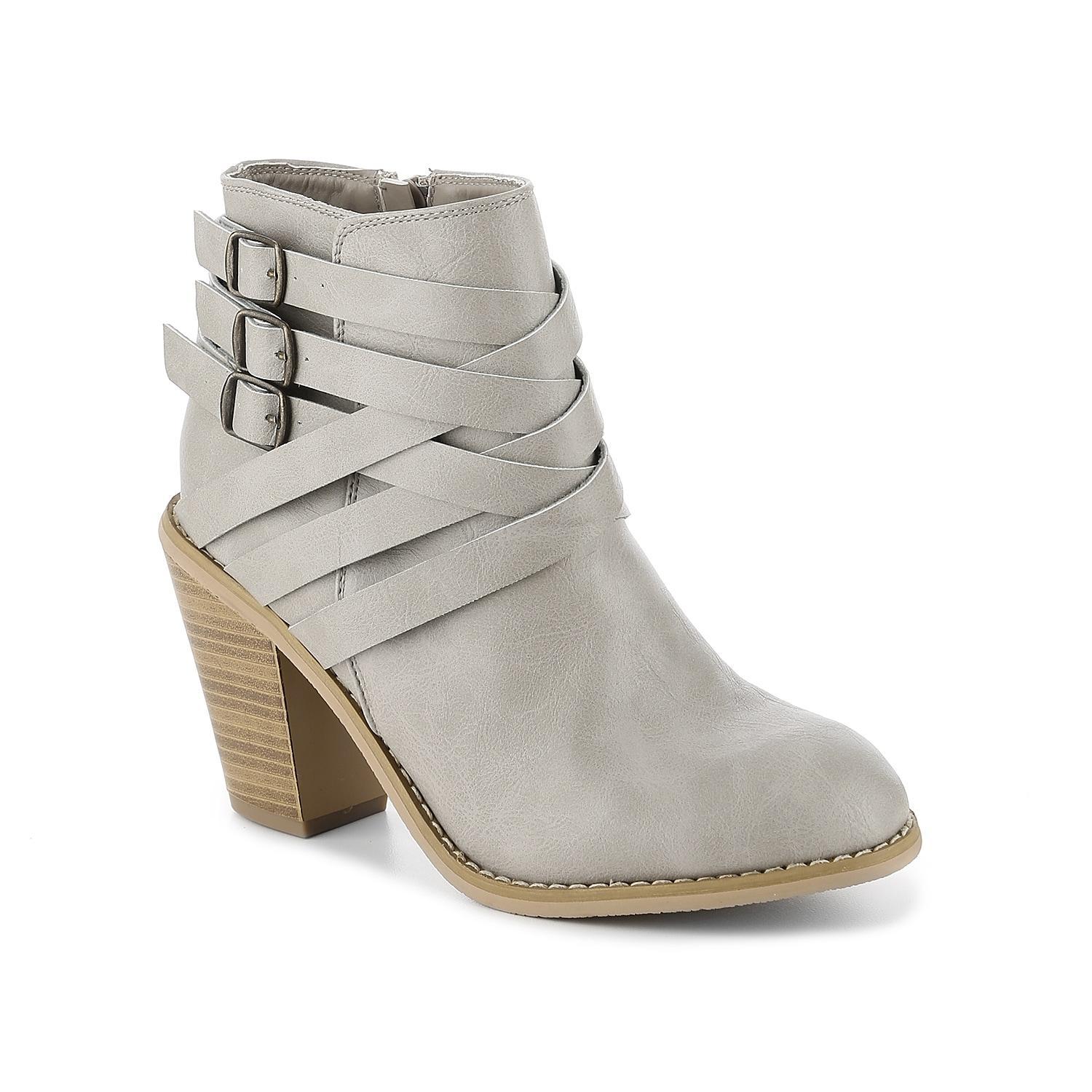 Journee Collection Womens Wide Strap Boot Womens Shoes Product Image