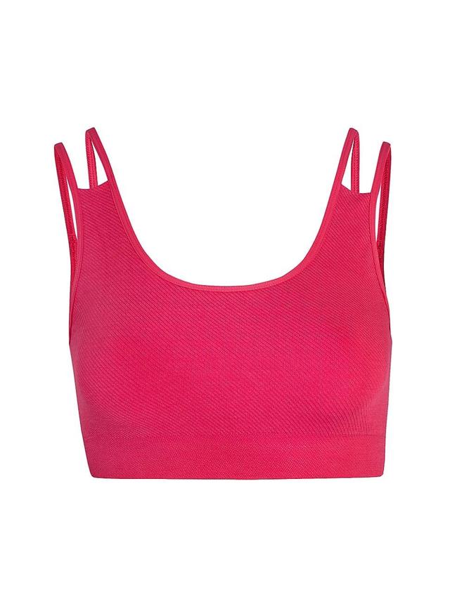 Womens Soft Ribbed Bralette Product Image