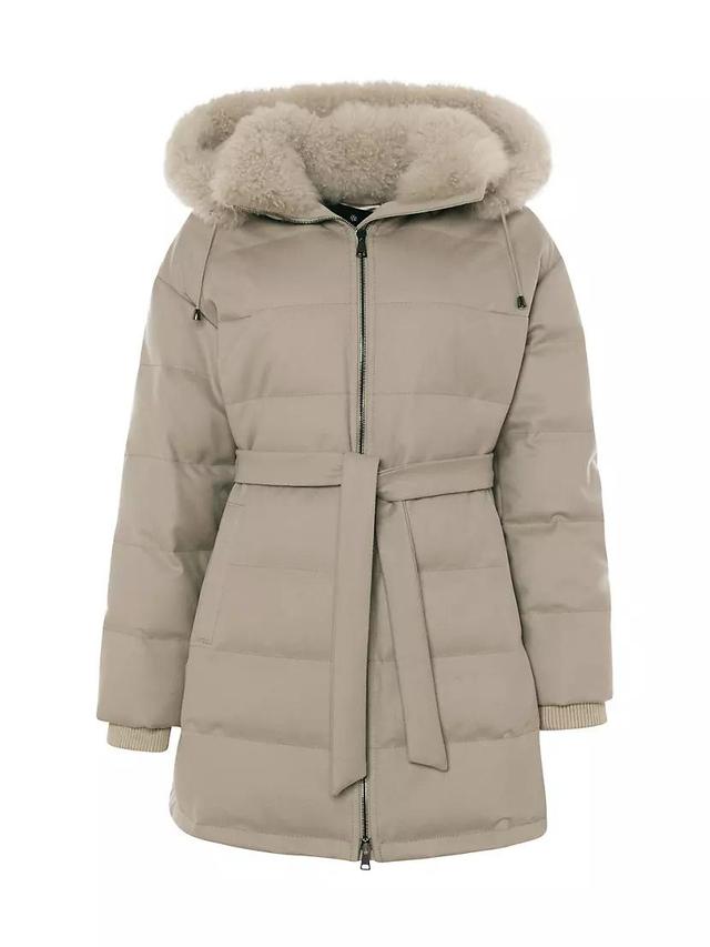 Loro Piana Cashmere Quilted Down Parka Product Image