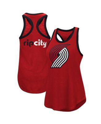 Womens G-III 4Her by Carl Banks Portland Trail Blazers Showdown Scoop-Neck Racerback Tank Top Product Image