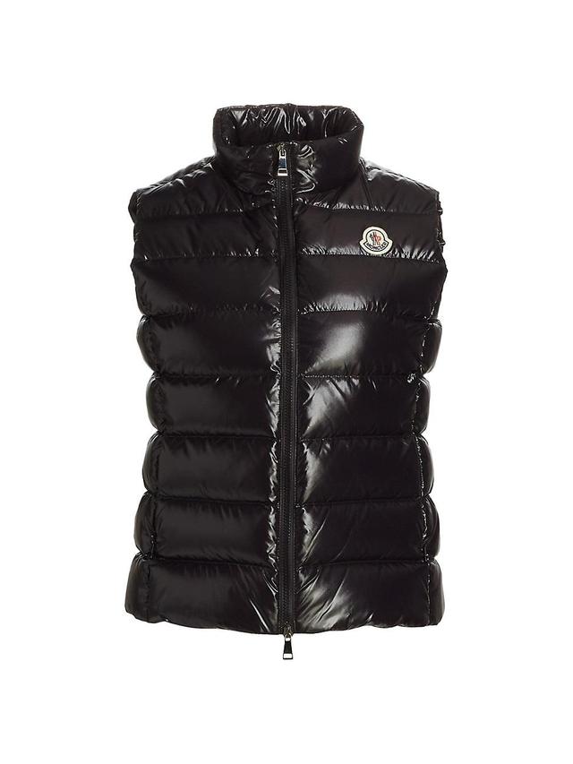 Womens Ghany Quilted Shiny Vest Product Image