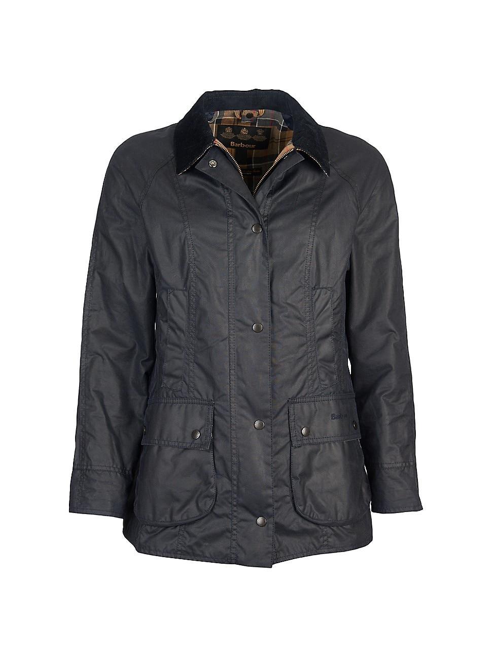 Womens Beadnell Waxed Cotton Jacket Product Image