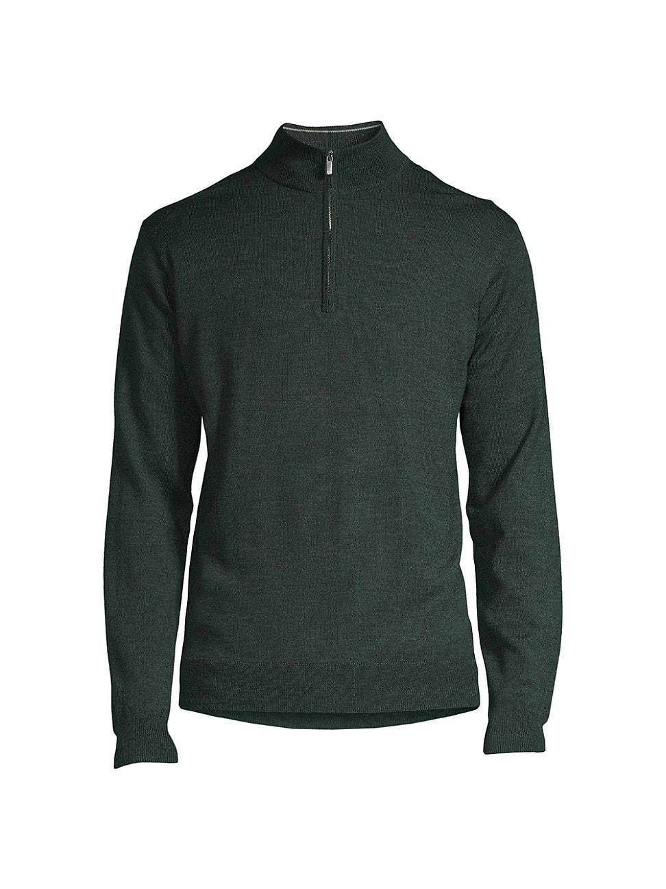 Mens Crown Soft Quarter-Zip Sweater Product Image