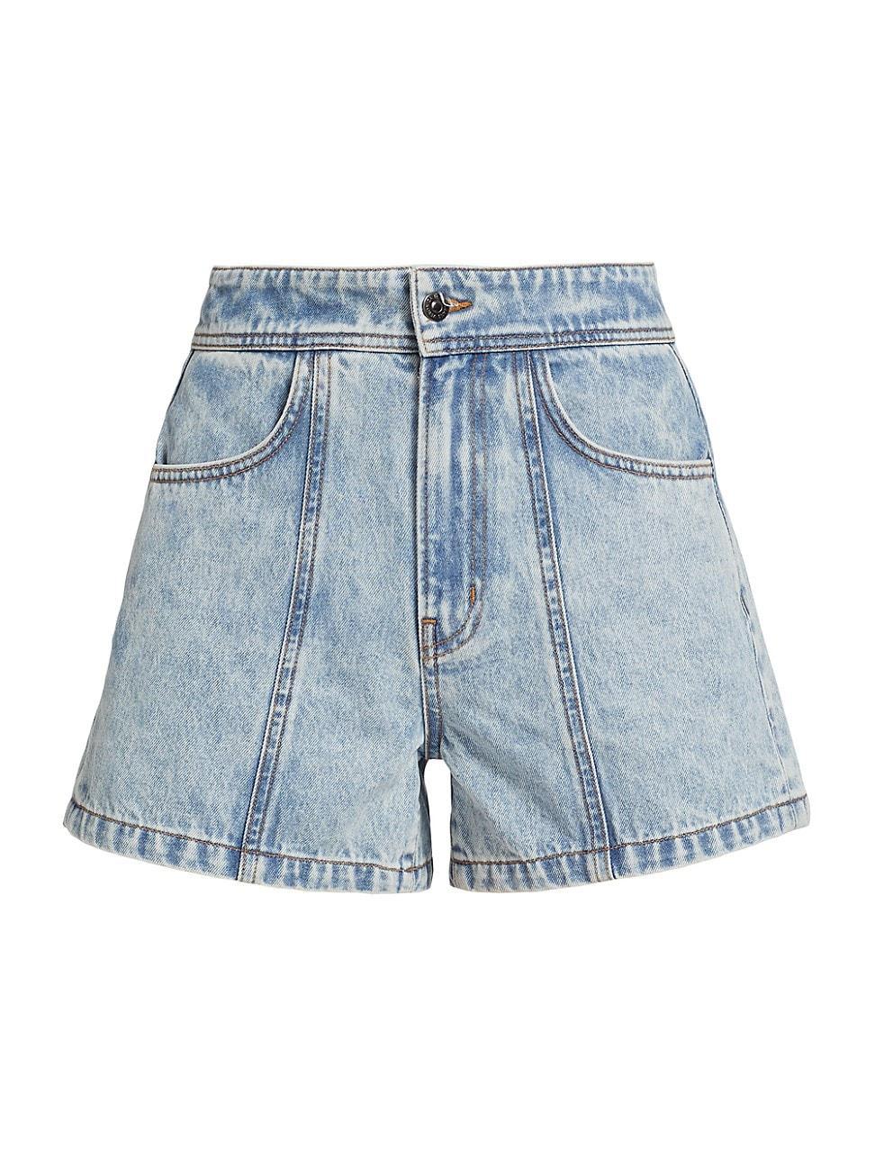 Womens Glenna Denim Shorts Product Image