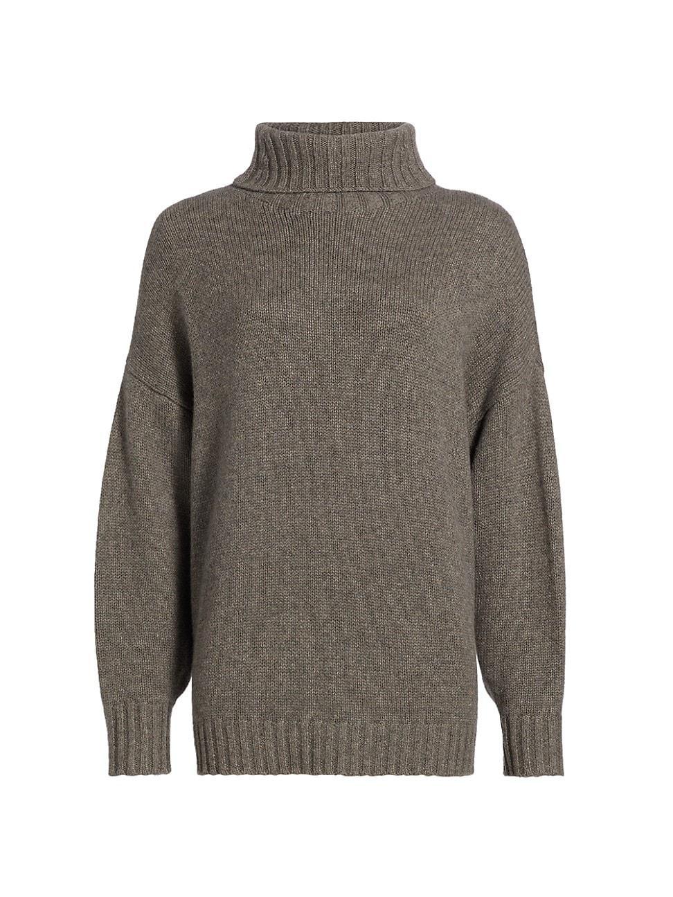 Womens Cashmere Porter Turtleneck Sweater Product Image