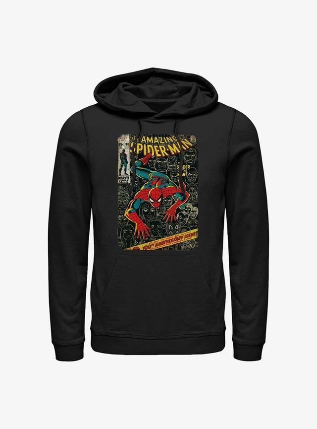 Marvel Spider-Man Spidey Comic Cover Hoodie Product Image