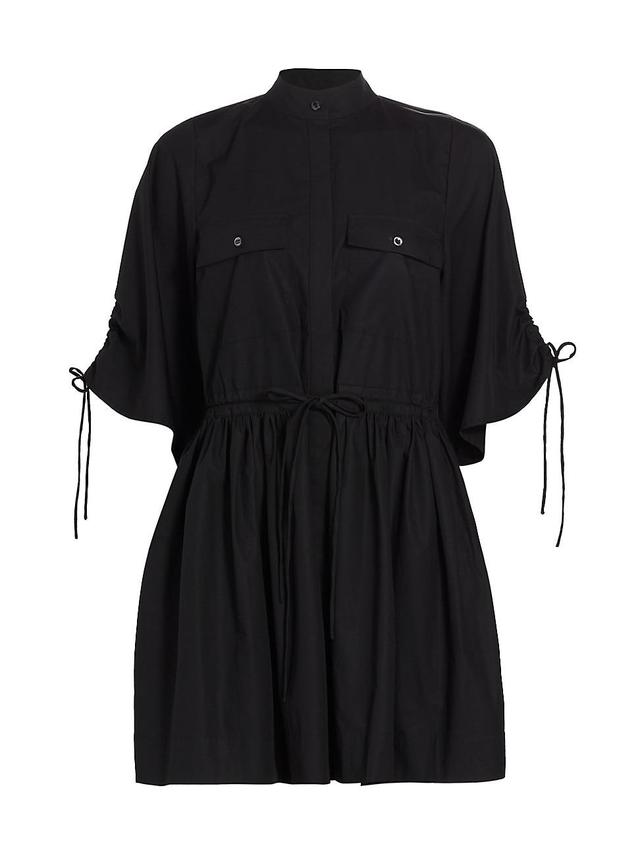 Womens Hannah Cotton Poplin Minidress Product Image