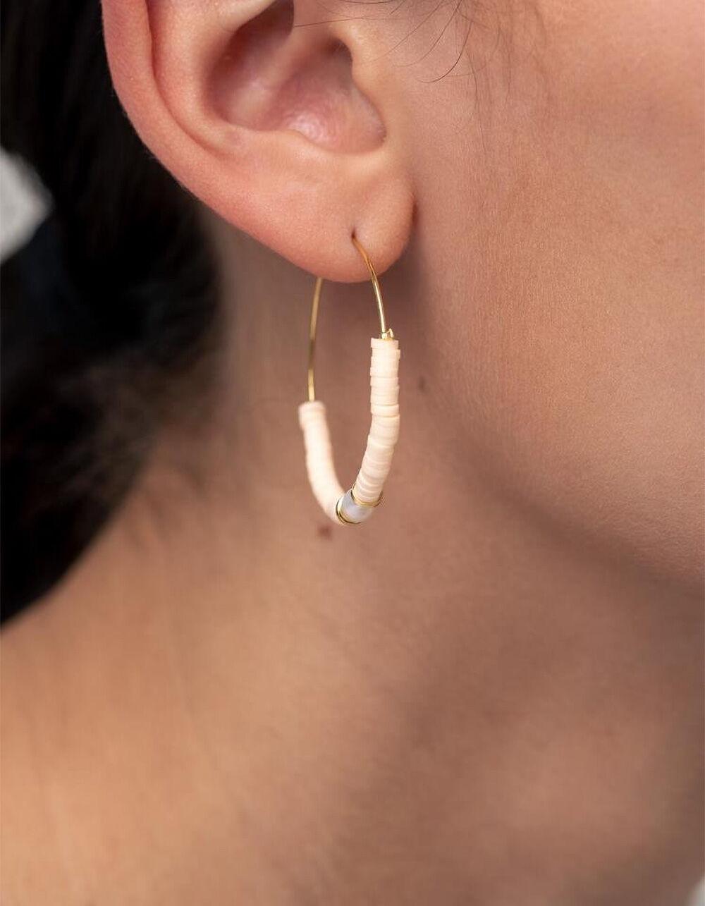 SALTY CALI Windansea Hoop Earrings Product Image