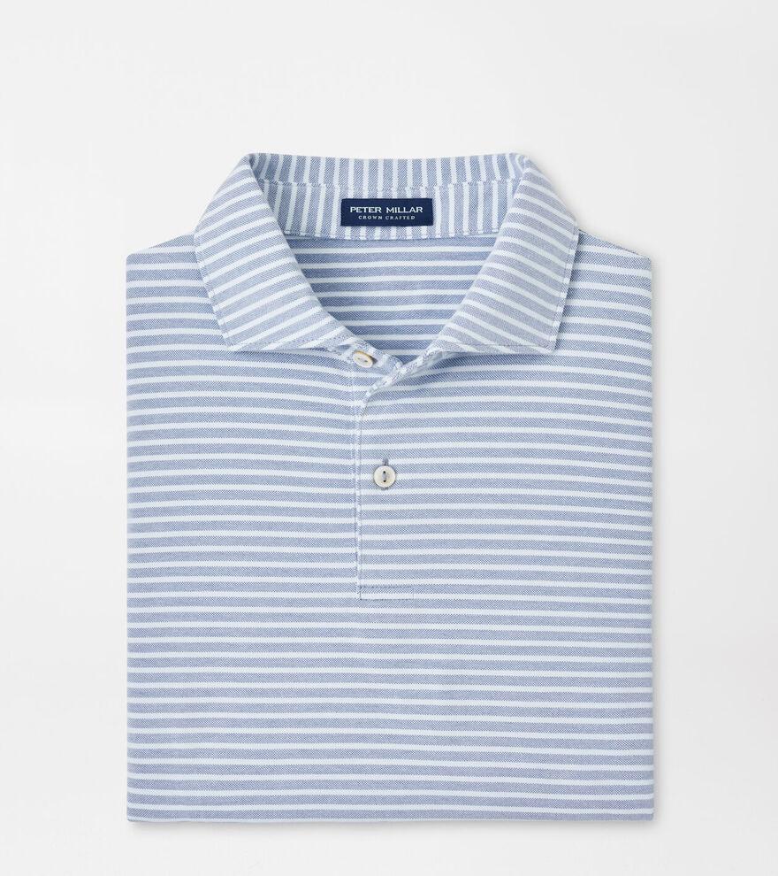 Mens Albatross Stripe Polo Shirt Product Image