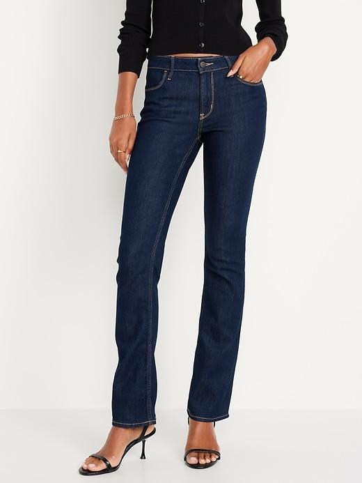 Mid-Rise Wow Boot-Cut Jeans for Women Product Image