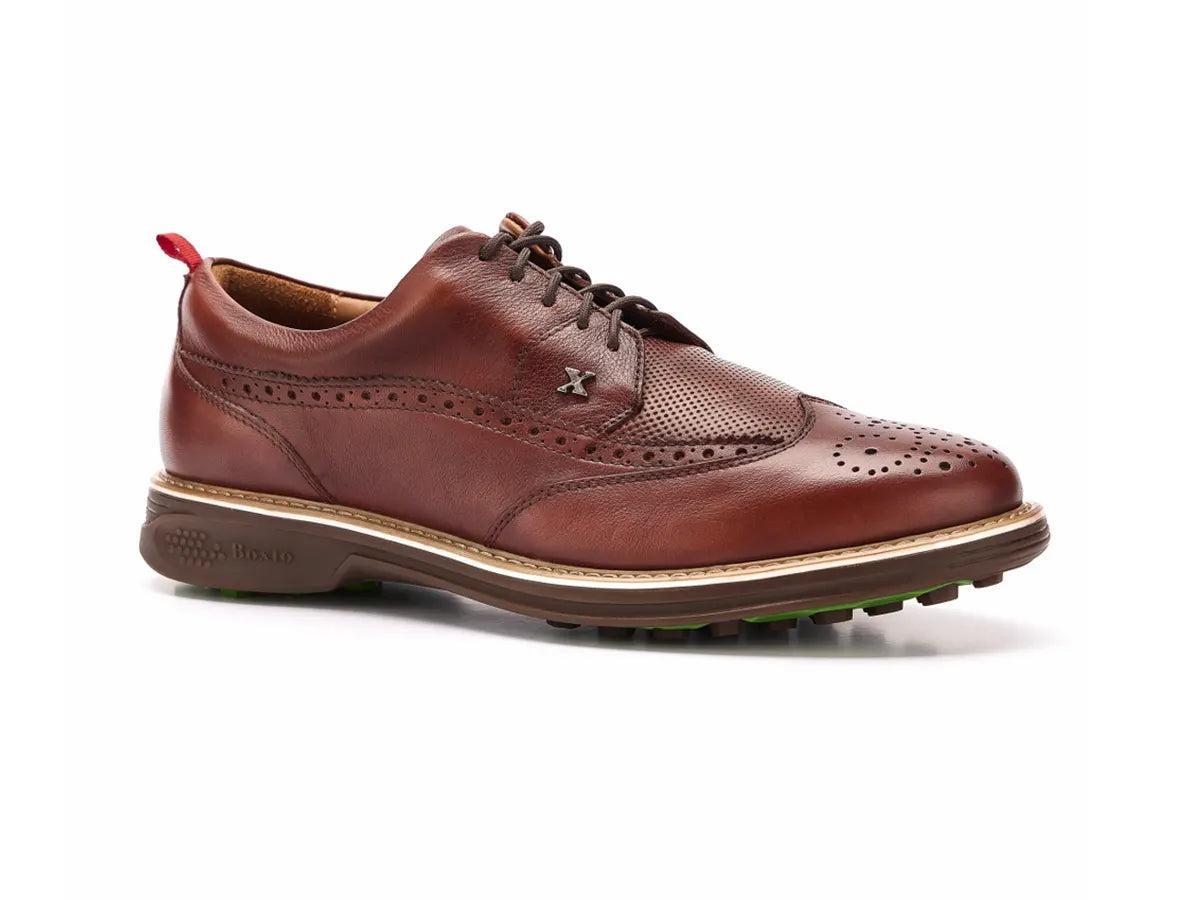 Boxto Golf Men's Legacy Love Spikeless Golf Shoes - Brown Product Image