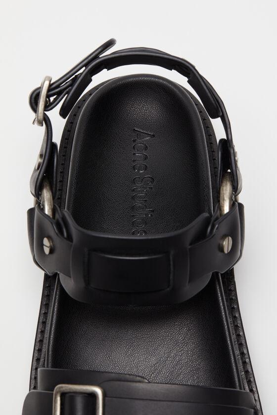 Leather buckle sandal Product Image