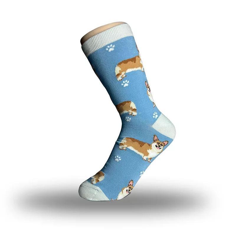 Mens Happy Tails Cat and Dog Socks Product Image