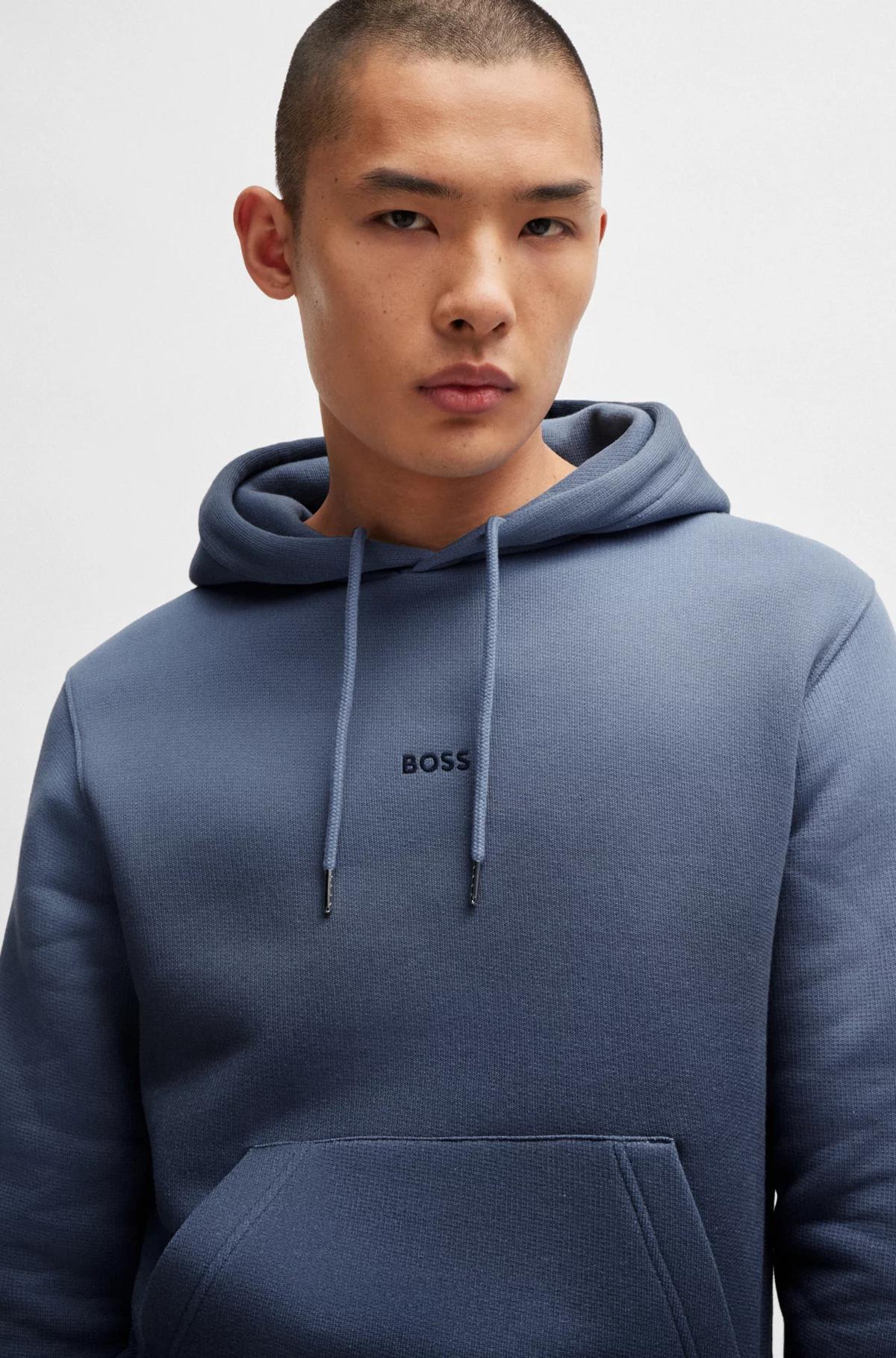 BOSS Cotton-Terry Relaxed-Fit with Gradient Dye Product Image