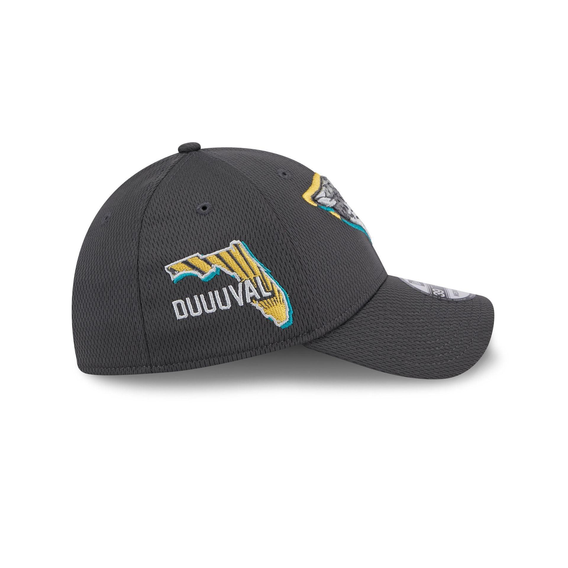 Jacksonville Jaguars 2024 Draft 39THIRTY Stretch Fit Hat Male Product Image