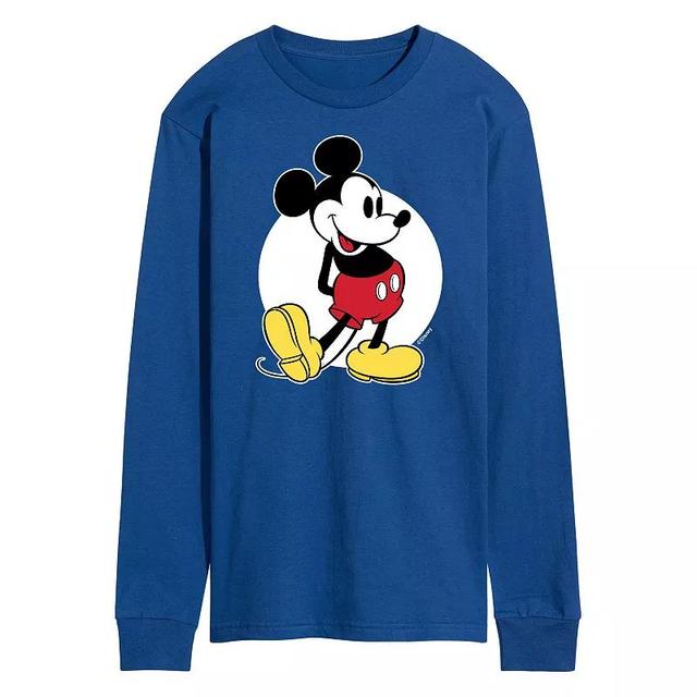 Disneys Mickey Mouse Mens Classic Long Sleeve Tee Product Image